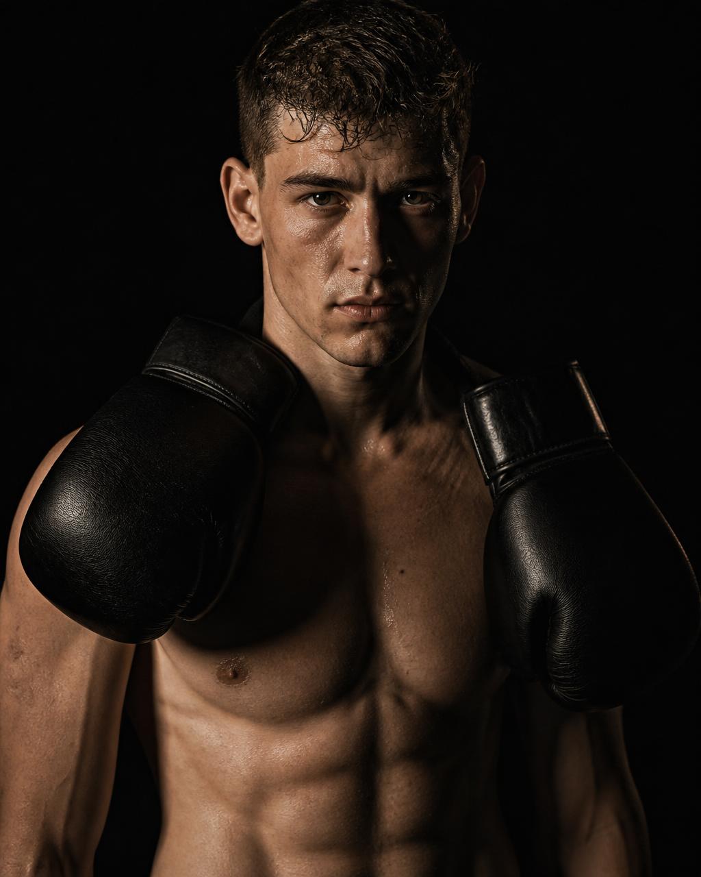 Fight Factory amateur boxer portrait